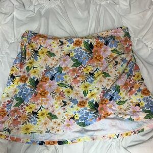 Summersalt x Rifle Paper Co  Cover Up Skirt Size L